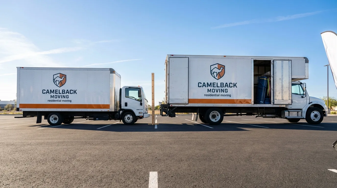 Moving truck size capacity guide in Quebradillas